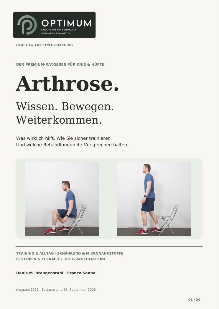OPTIMUM arthrose Cover