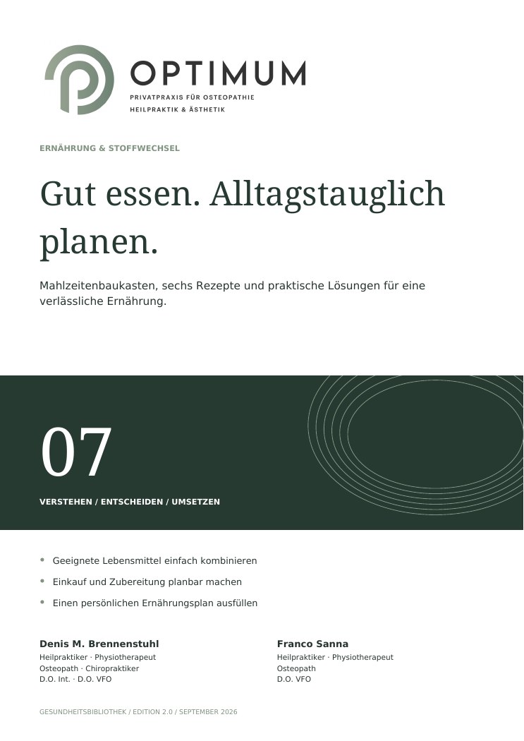 OPTIMUM ernaehrung alltag Cover