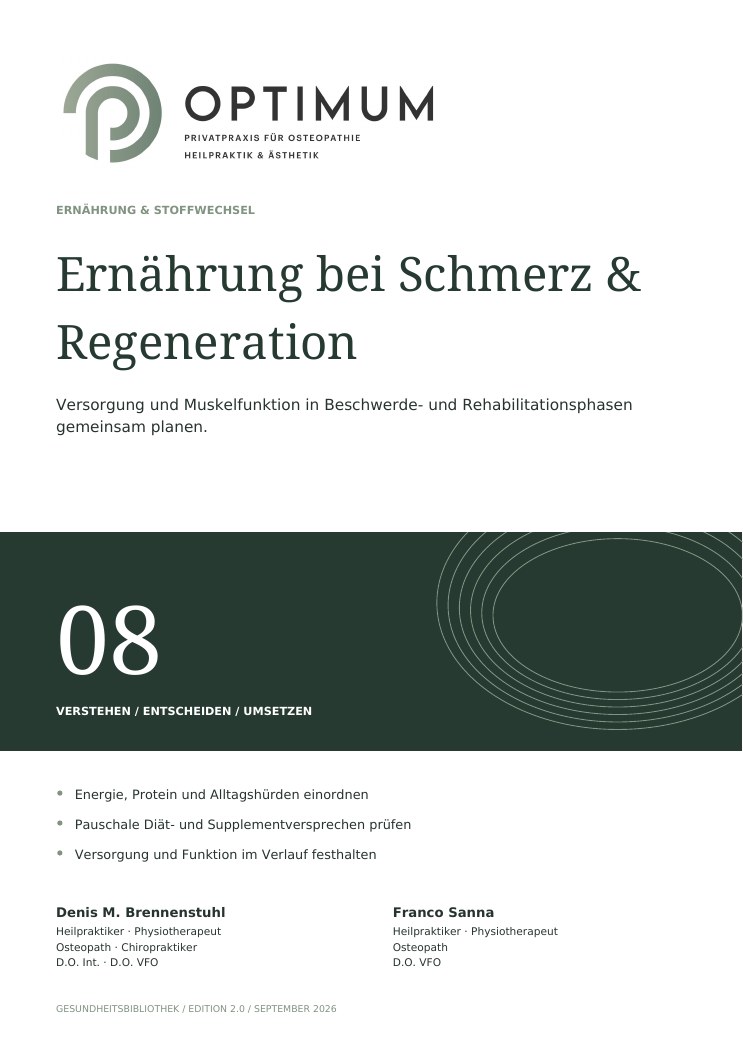 OPTIMUM ernaehrung regeneration Cover