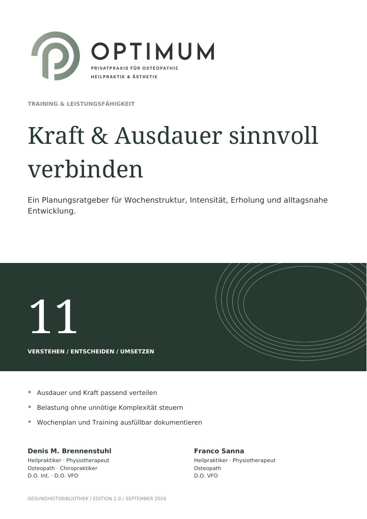 OPTIMUM kraft ausdauer Cover