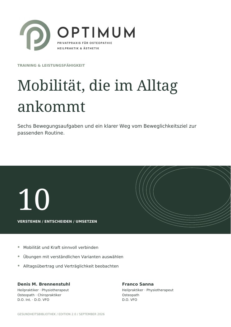 OPTIMUM mobilitaet Cover