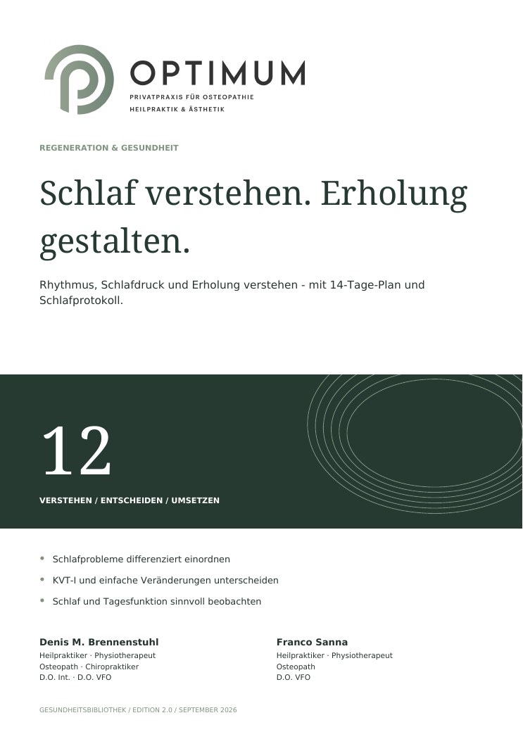 OPTIMUM schlaf Cover